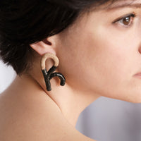 TSANI Earrings in Black