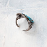 Turquoise Navajo Silver Bracelet